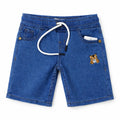 BLUE DENIM SHORTS FOR BOYS
